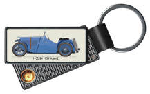 MG Midget J2 1932-34 Keyring Lighter